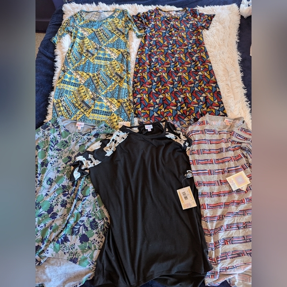 LuLaRoe Womens Tops dresses lot Bundle - Picture 1 of 10